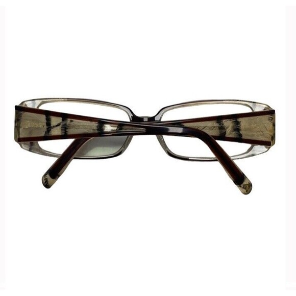 ETE Optical Eye Frames Allos Cygne 51-16-130 Italy w/Real Feathers Designer Mod - Picture 3 of 10
